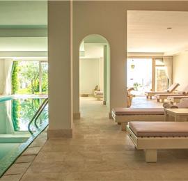 11 bedroom seafront villa with infinity pool near Budvar, sleeps 22